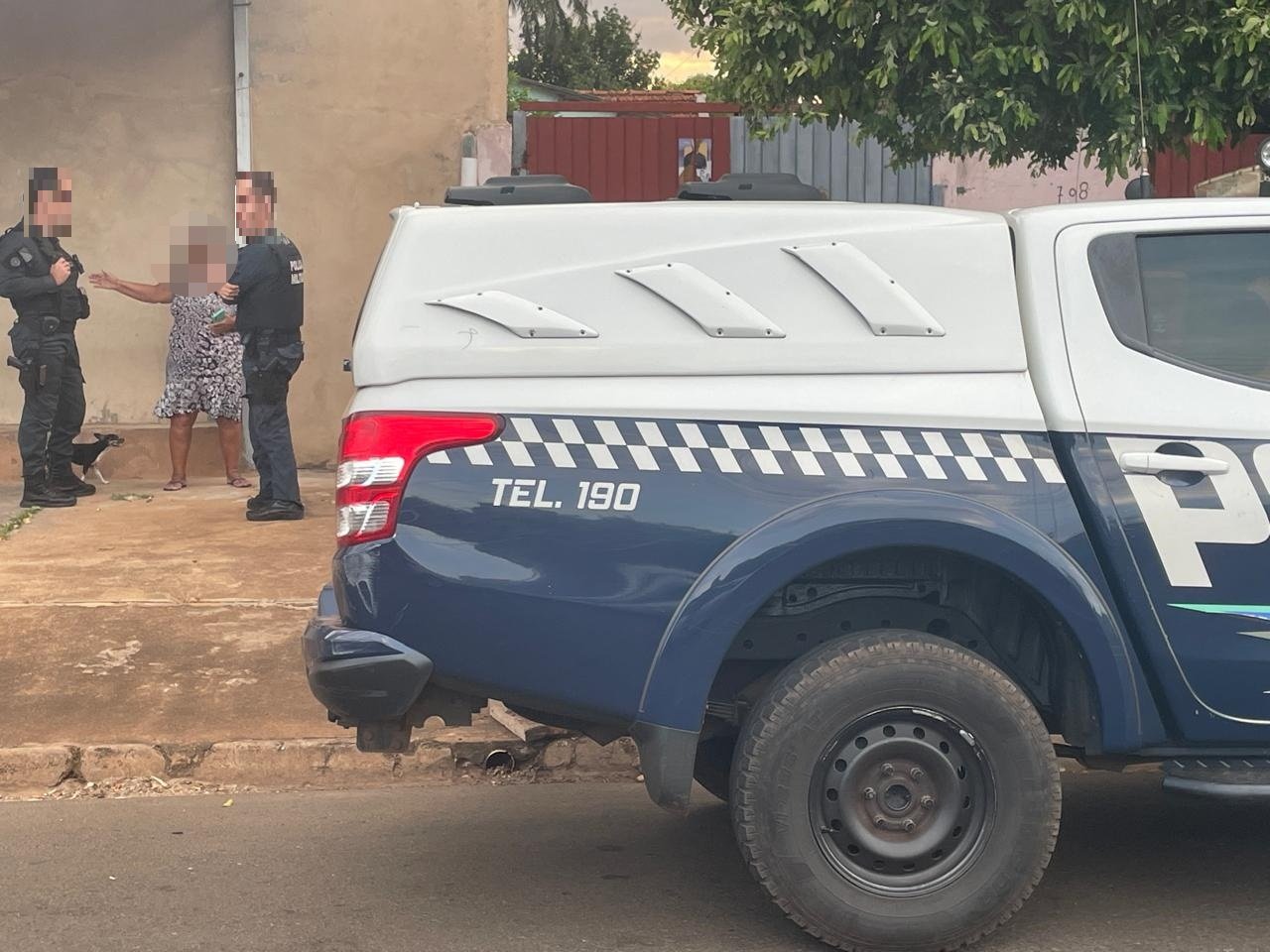 PM age rápido e impede que conflito entre vizinhos em Três Lagoas tomasse proporções maiores