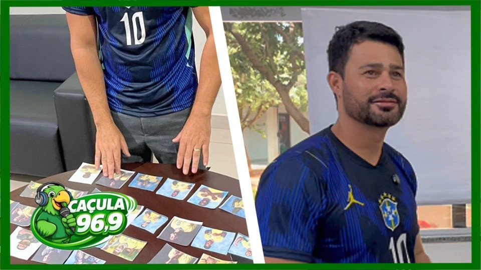 VÍDEO: Vereador Marco Silva monta a sua Seleção Brasileira em apenas 2 minutos