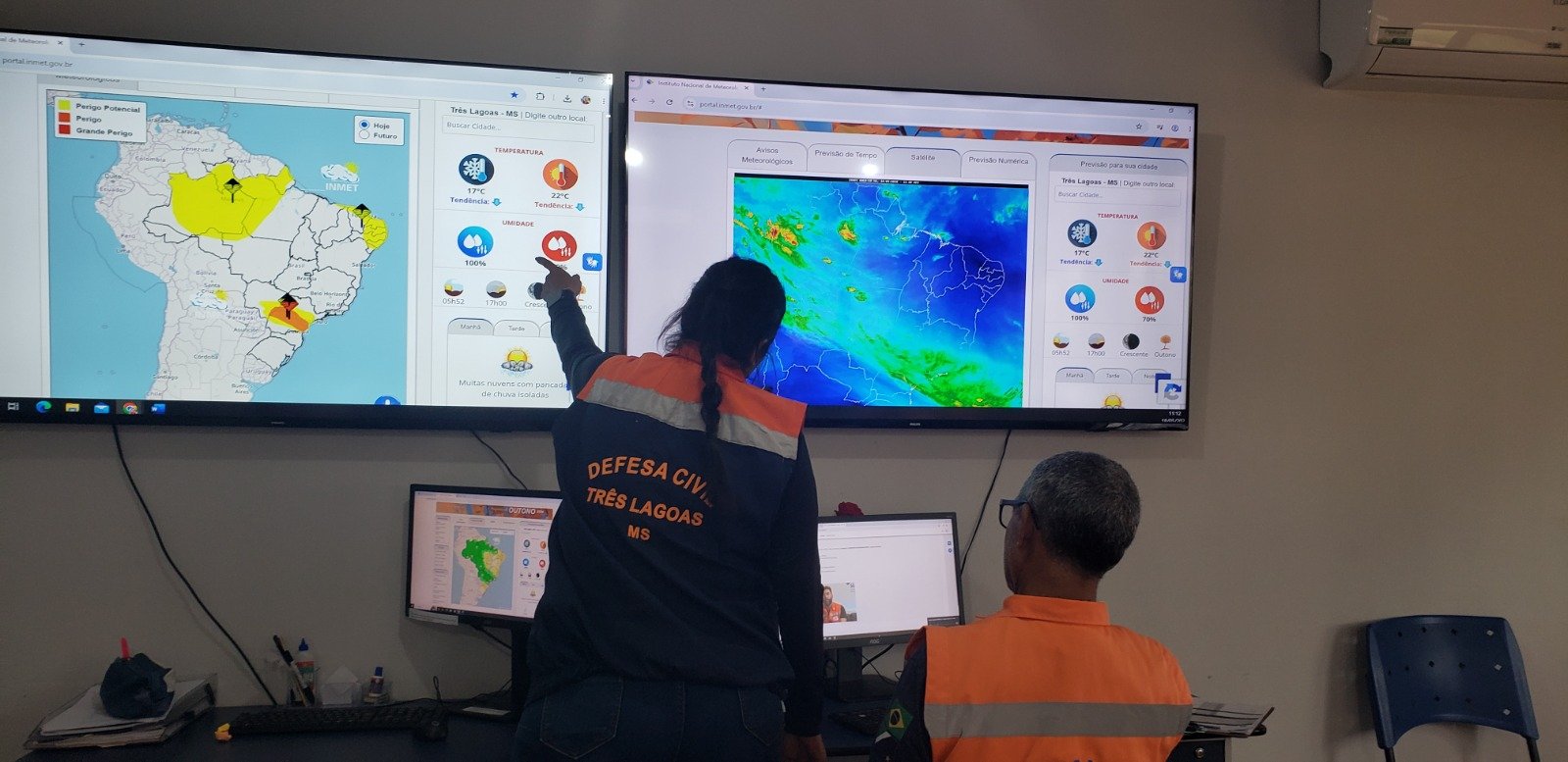 Três Lagoas Escapa de Temporais Destrutivos em MS: A Prevenção em Ação