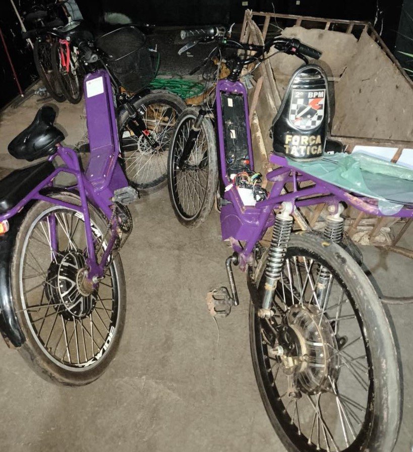 Força Tática apreende menores por furto e recupera e-bike no Jardim Cangalha