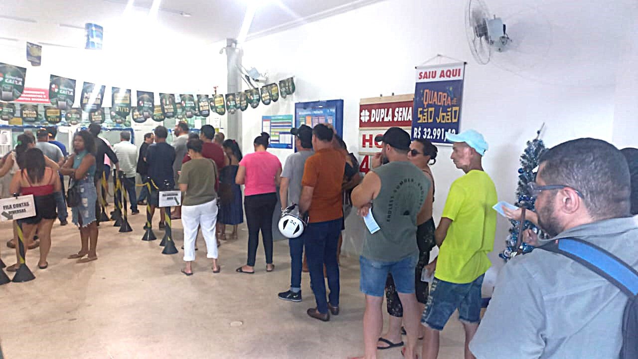 Mega da Virada impulsiona movimento em lotéricas de Três Lagoas com prêmio de R$ 1 bilhão