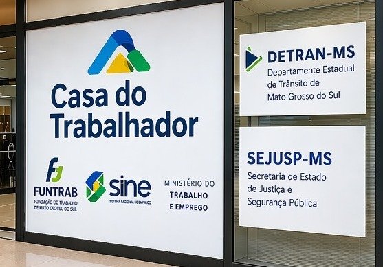 Nova unidade da Casa do Trabalhador no Shopping de Três Lagoas amplia acesso a serviços e oportunidades