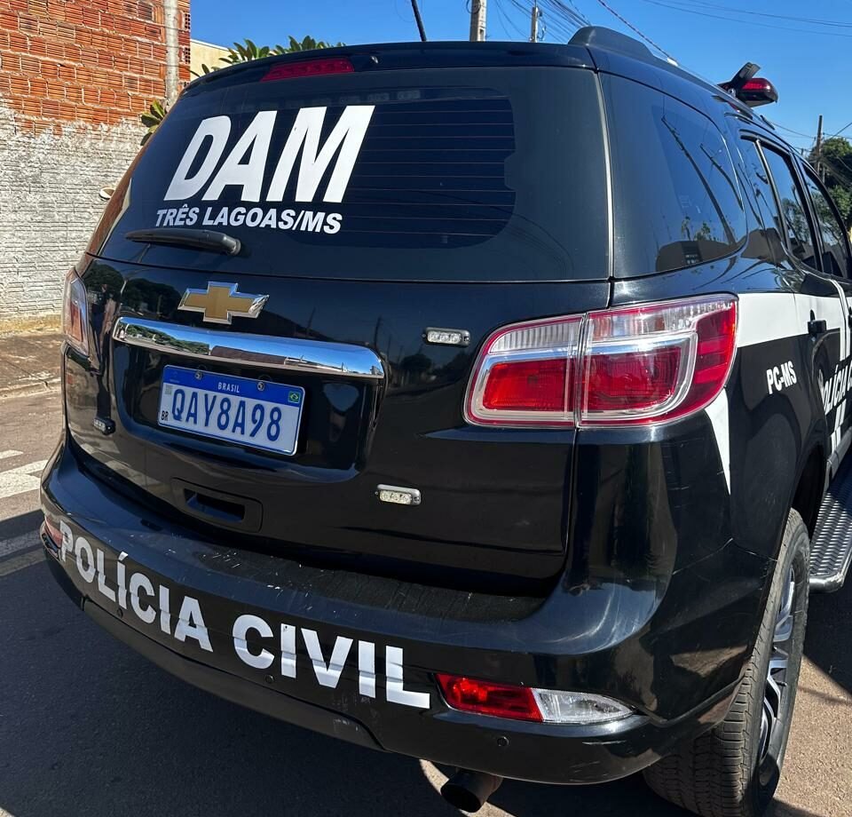 Homem é detido pela Polícia Civil em Três Lagoas por violência doméstica e descumprimento de medida protetiva