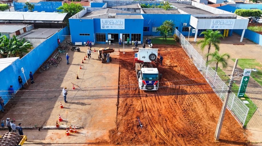 Prefeitura de Três Lagoas amplia vagas de estacionamento na UPA 24h