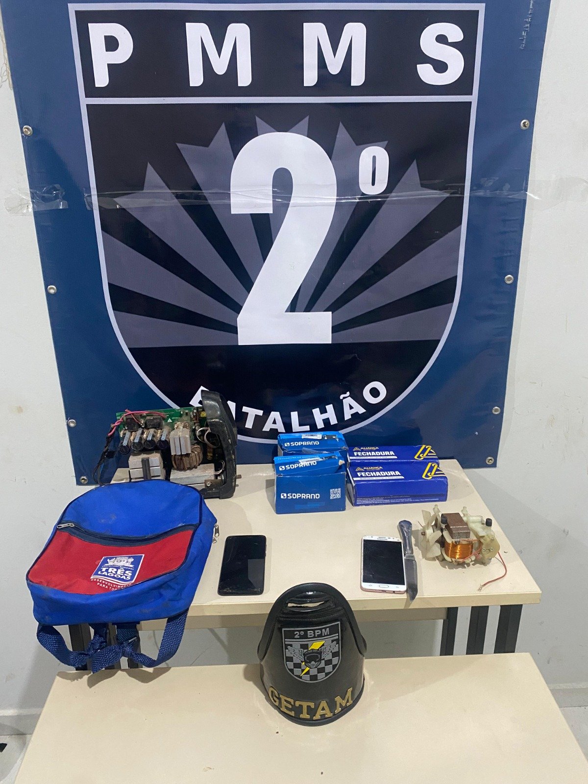 Em Três Lagoas, mulher que furtou casa onde foi acolhida é presa junto com receptador