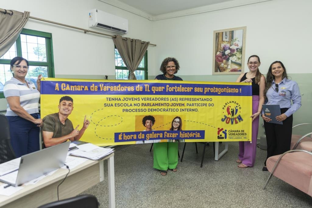 Câmara Municipal de Três Lagoas Adotará Novo Processo Eleitoral para o Programa Jovens Vereadores