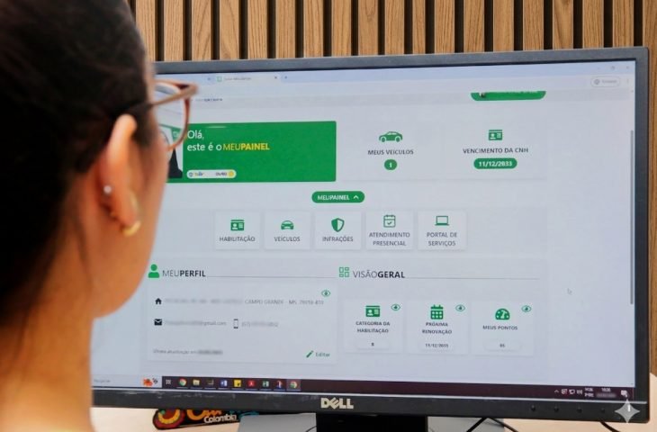 Portal Meu Detran registra aumento de acessos e expande serviços digitais em MS
