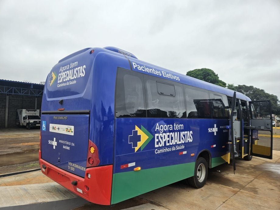 Três Lagoas recebe veículo do SUS para transporte de pacientes