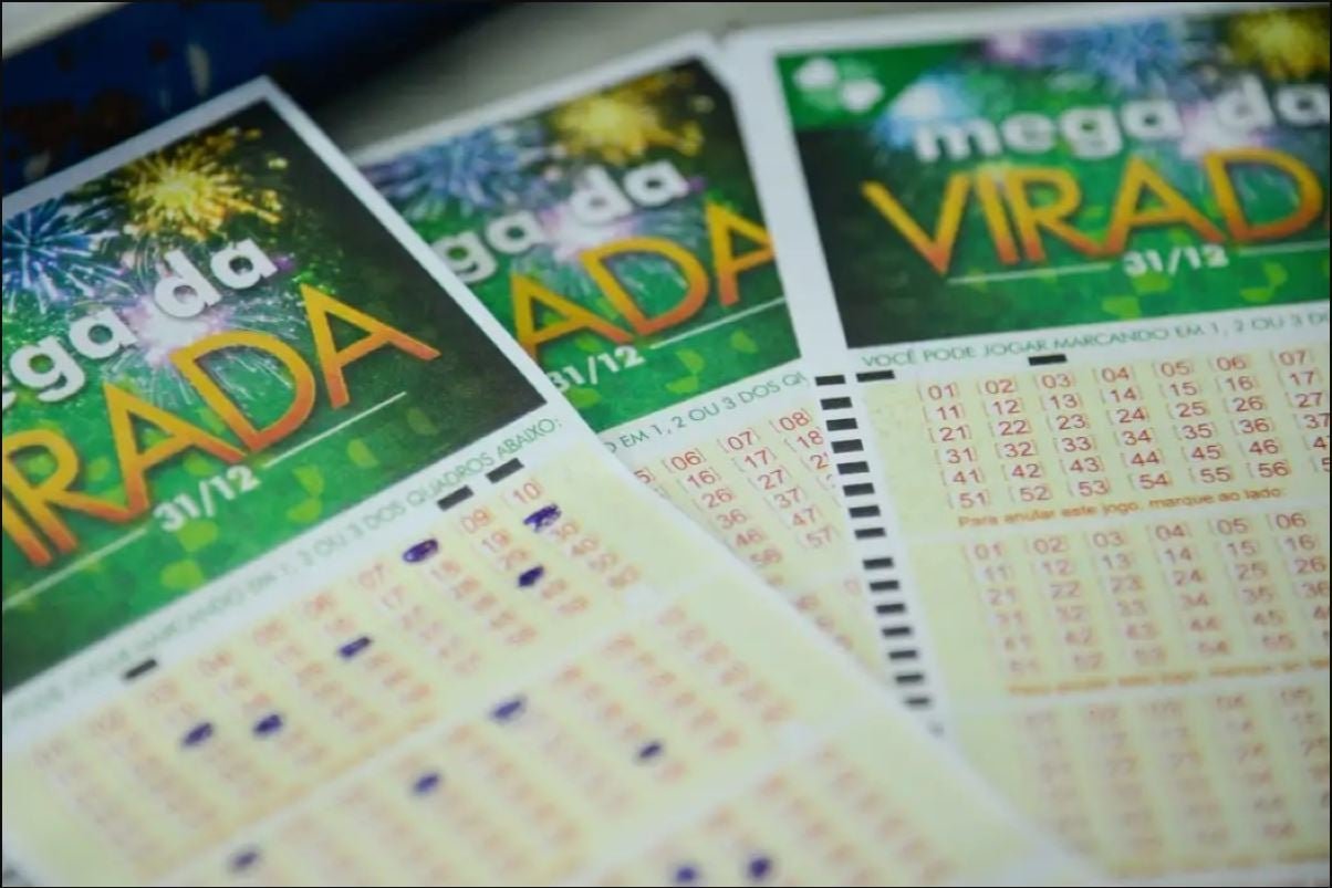 Mega da Virada: Apostas para o prêmio de R$ 1 bilhão podem ser feitas até hoje