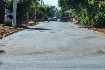 Prefeitura de Três Lagoas dá início à terceira fase de obras de asfalto e drenagem no bairro Vila Alegre