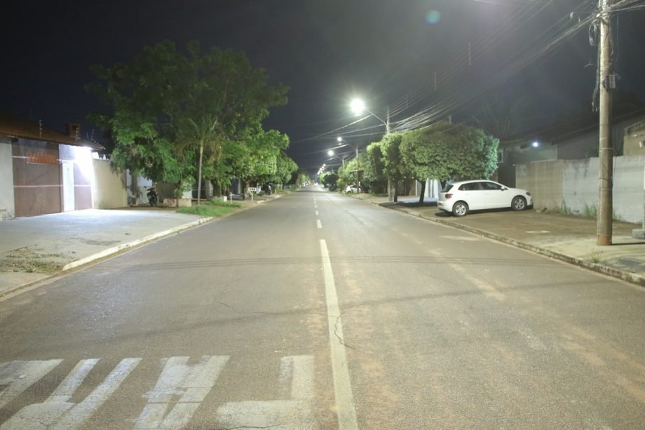 Três Lagoas já ultrapassa 17 mil pontos de iluminação pública modernizados