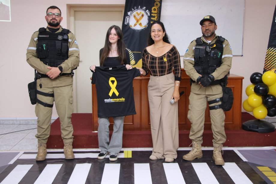 Maio Amarelo segue com ações de conscientização e palestra sobre segurança no trânsito em Três Lagoas