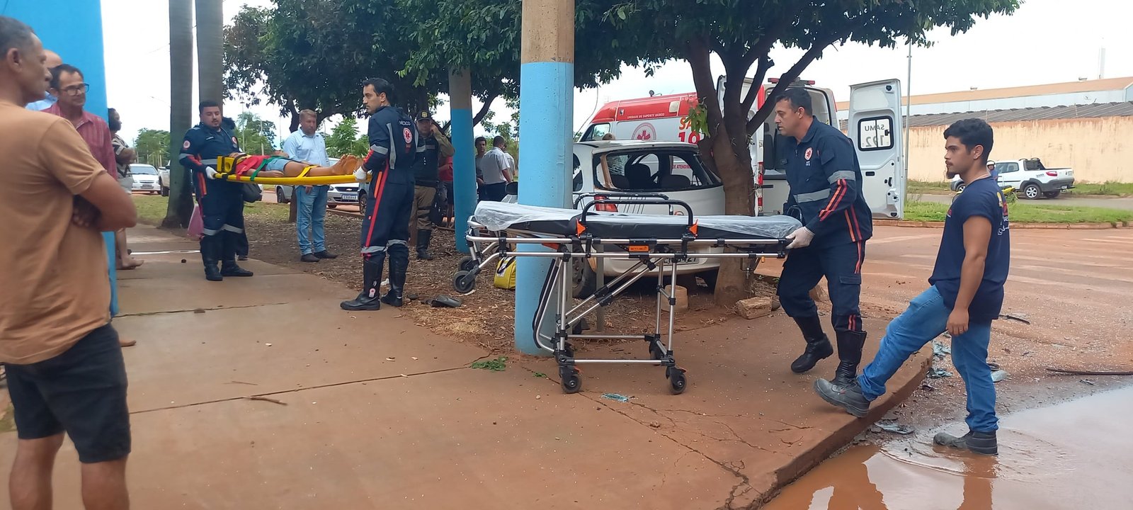 Menina vítima de acidente em Três Lagoas segue em recuperação