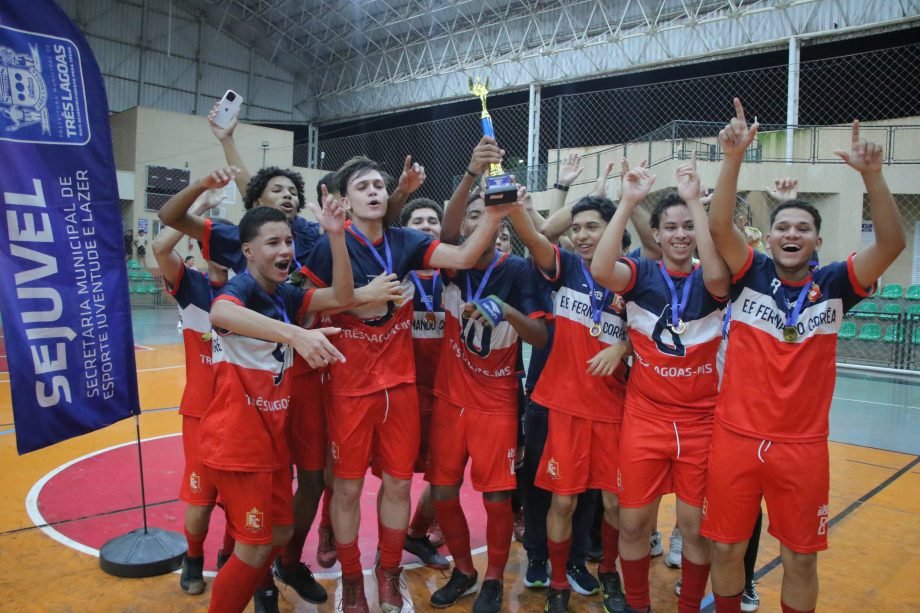Fernando Corrêa conquista o título do futsal masculino Sub-17 dos JETs 2026 em Três Lagoas